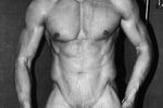 mike — naked wet in shower