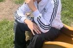 in the park