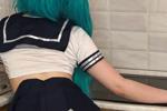 Cosplay - School Miku!