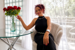 seduction and  elegance in black
