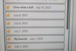 July Thumbs Up! Thanks Guys