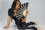 My pictorial wearing black leather