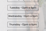 HORARIO - SCHEDULE