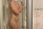 sexy photo in the shower