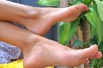 Show nice and hot feet