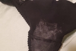 a pair of my cum covered panties i sent out ♡