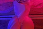 schoolgirl in neon