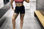 Being naughty in the gym locker room!