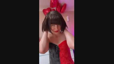 ♥Corset and leather skirt♥