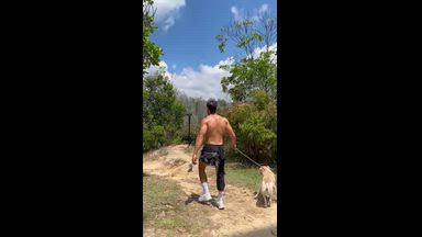 On the hill...