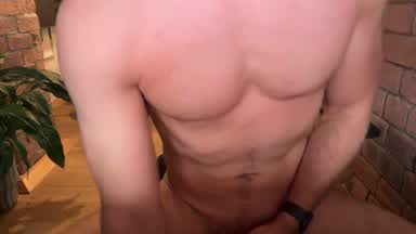Covered in a huge load