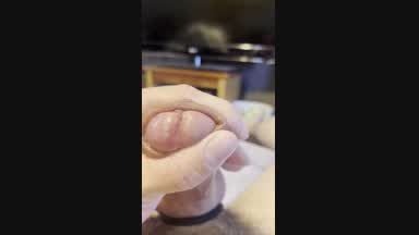 Jerking with precum