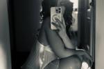 in white lingrie