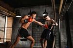 Kevin vs Justin boxing