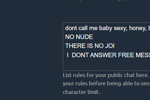 KNOW THE RULES