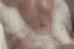 in the bathroom