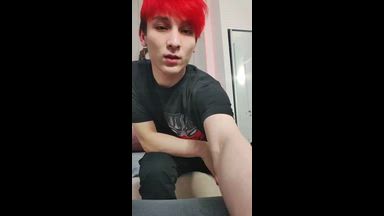 RED Hair Cum