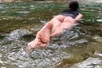 In the river