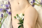 Me in flowers