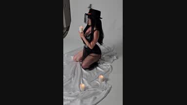 BTS of my last photoshoot
