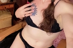 Black Bralette and Thong