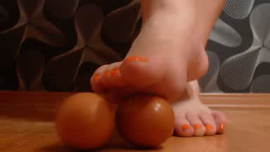 Crushin' eggs like I crush your balls