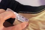 The size of my bra