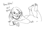 audrey on vacation till 28-29th of july โ drawings by drraoul