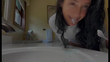 Naughty tooth brushing (3 minute video) 😋