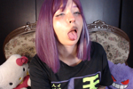 Purple hair