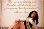Tomorrow is my birthday 🎂
