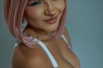 Your pink hair girl!