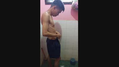 TAKING A BATH