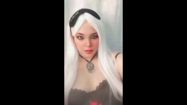 White hair