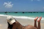 beach and sea 🌊🏖️🩷