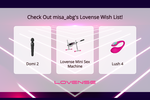 wish list !