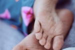 Feet and toes in the field