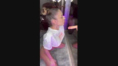 Mirror Sloppy Blowjob 💦