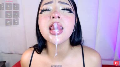 Leave it all in my mouth... you know🙈