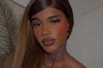 alisson cami ๐ โ sexy black lingery... sexy chocolate princess