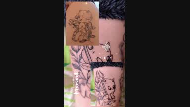 my tattoos 🥺🌌🔥