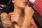 In the bath