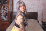 💦Sexy anime silver hair girl💦