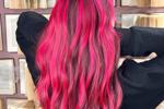 my new pink haircut
