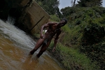 in a lake so hot
