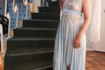 Beautiful evening with me blue dress dream girl