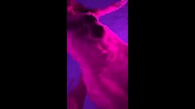 My  body is floating in the pool :D