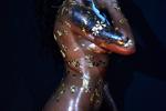 Gold lady