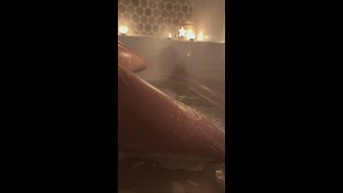 Relaxing in the bath with me