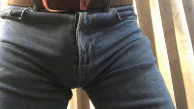 jeans bulge